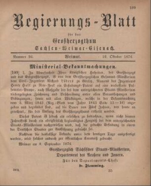 Nr. 26 : 12. Oktober 1876