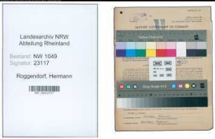 Entnazifizierung Hermann Roggendorf , geb. 30.06.1894 (Verwaltungsbeamter)