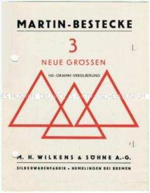 Versilberte Bestecke der Firma Wilkens