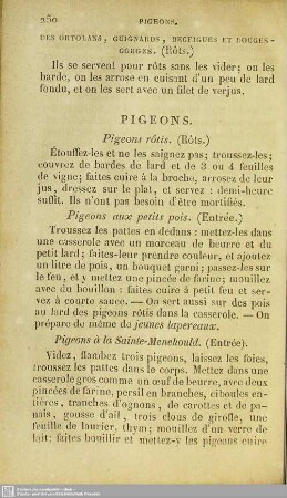 Pigeons