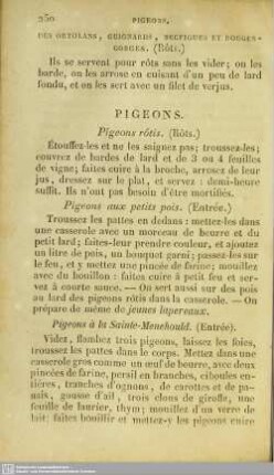 Pigeons