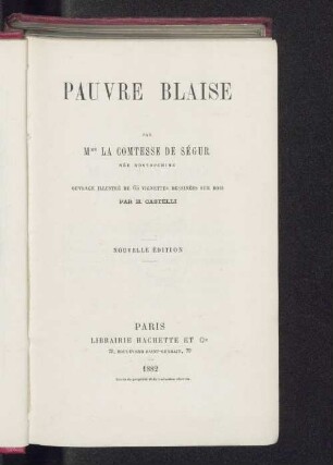 Pauvre Blaise