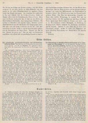 87-88 Kleine Kritiken