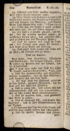 224-234, Das 22. - 23. Kapitel