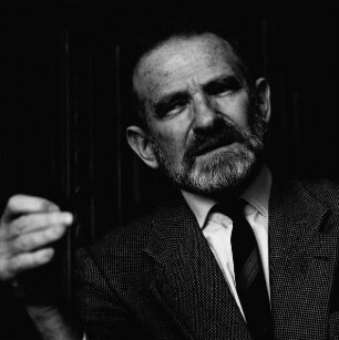 Bronisław Geremek (1932-2008; polnischer Historiker und Politiker, 1997-2000 polnischer Außenminister). Warschau, 1991