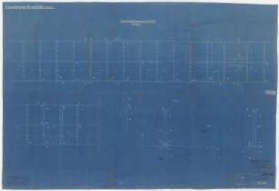 Erweiterung, Sammelschienengerüst 6 kV, Grundriss