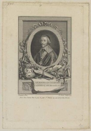 Bildnis des Armand du Plessis Richelieu