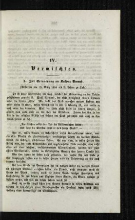 Zur Erinnerung an Kaspar Amend : (gestorben den 13. März 1845 als II. Lehrer zu Orb) ; [Nekrolog]