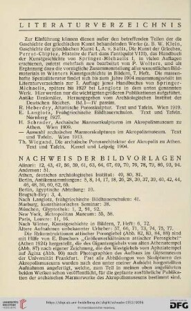 Nachweis der Bildvorlagen