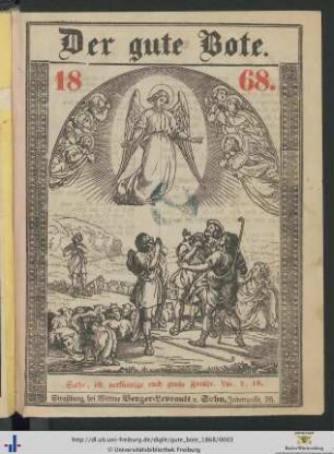32. Jahrgang: Der Gute Bote: ... für das Jahr der Gnade 1868
