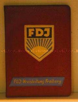Mappe der FDJ-Kreisleitung Freiberg (ohne Inhalt)