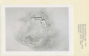 Hallenschwimmbad, Berlin-Gesundbrunnen (Diplomarbeit bei Karl Wilhelm Ochs): Lageplan 1:500