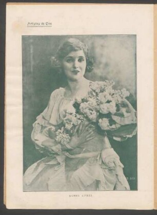 Artistas de cine : [Retrato de] Agnes Ayres