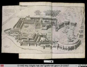 Der antike Hafen von Ostia.