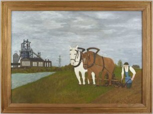 Gemälde "Industrie und Landwirtschaft"