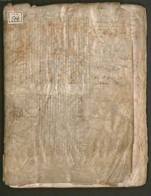 Aventini collectanea historica anno 1517 in monasterio Altahensi inferiore confecta, maximam partem occupant annales Fuldenses et annales Altahenses maiores - BSB Clm 966