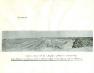 Gharraf-Kanal (Shatt al-Hayy), ohne Ortsangabe, 1960-1961