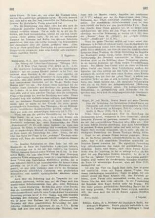 582-587 [Rezension] Kähler, Martin, Angewandte Dogmen