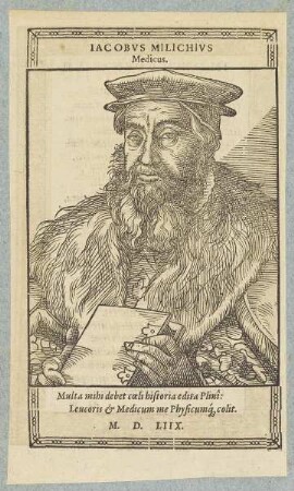 Bildnis des Jakob Milich