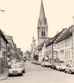Schülerstraße, Blick Richtung Marktplatz. Detmold