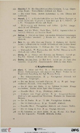 a) Kupferstiche (Nr. 306-332)