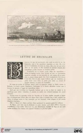 3: Lettre de Bruxelles