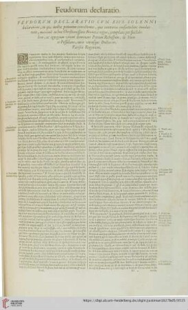 Feudorum declaratio