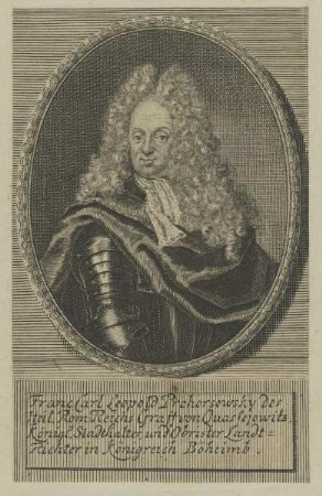 Bildnis von Franc Carl Leopold Prehorsowsky
