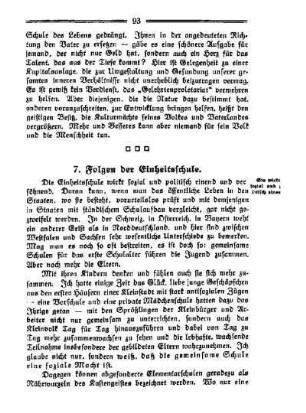 7. Folgen der Einheitsschule