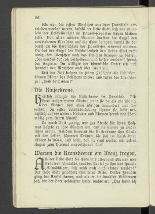 Die Kaiserkrone.