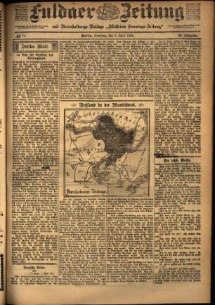 Dritte Ausgabe vom Samstag, den 06. April 1901.