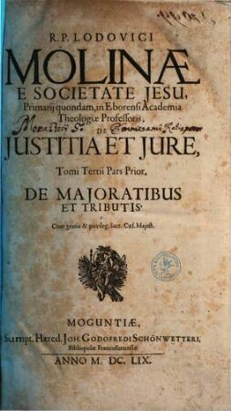 De iustitia & iure : opus in sex tomos divisum, 3