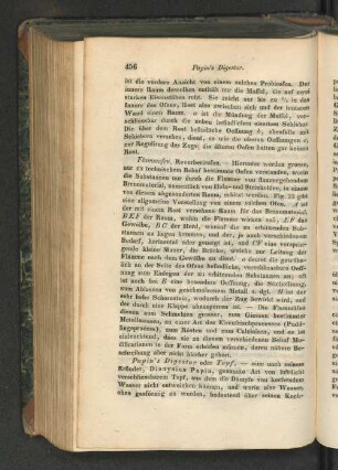Papin's Digestor, oder Topf,