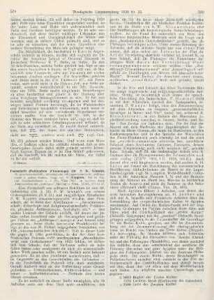 579-582 [Rezension] Koppers, Wilhelm (Hrsg.), Festschrift (Publication d‘hommage) für P. W. Schmidt