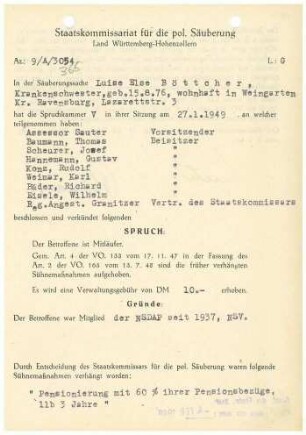 Böttcher, Luise Else