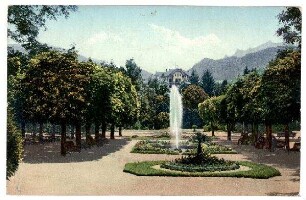 Nr. 2776: Bad Reichenhall, Kurpark Achselmannstein