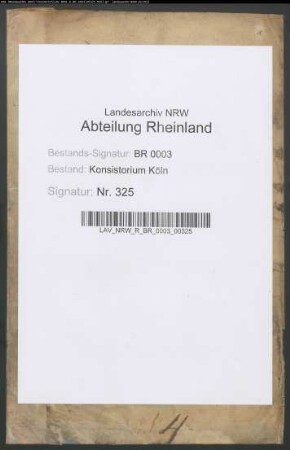 Immunitäten der Geistlichen. Specialia