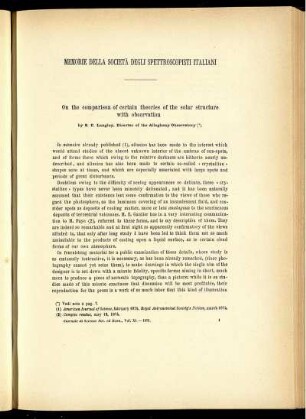 Memie Della Societa Degli Spettroscopisti Italiani