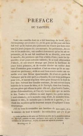 Oeuvres : avec des notes de tous les commentateurs, 2.. Le Tartufe