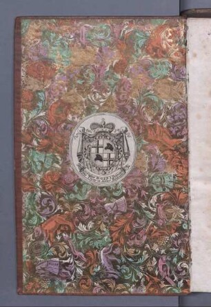 Exlibris: Amandus D.G.S.R.I. Princeps Epus Them : et Abbas Fuldensis