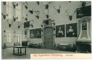 Moritzburg. Jagdschloss. Steinsaal