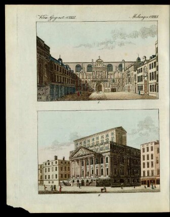 Merkwürdige öffentliche Gebäude in London.