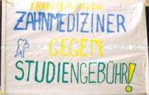 Transparent gegen Studiengebühren