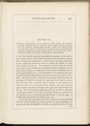 Chapter XX. Political caricature in its infancy.