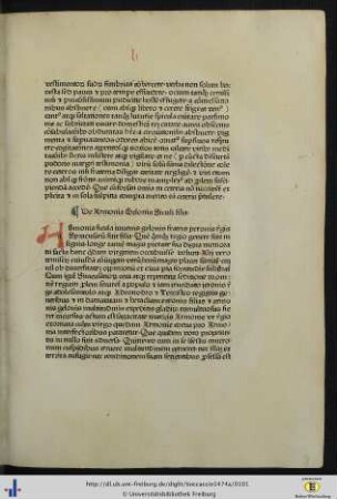 De Armonia Gelonis Siculi filia