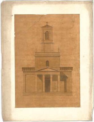 Röhrer, Karl; Unidentifizierte Gebäude - Sakralbau (Ansicht)