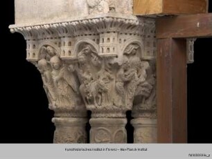 Kapitell mit Aussendung der Apostel und Kindheitsgeschichte Christi - W1ShSW