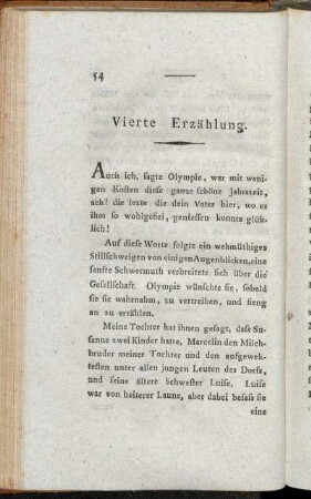 Vierte Erzählung.