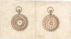 Hildebrand, Adolf von; Technische Geräte - Ziffernblatt (Ansichten)