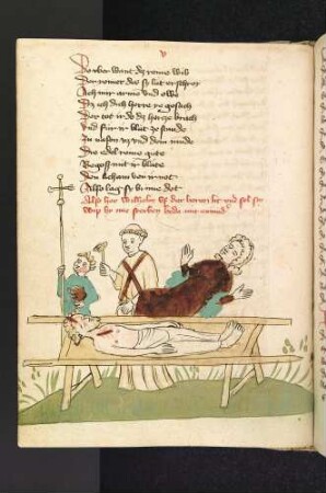 Ilyes Minnetod angesichts des Leichnams Wilhelms